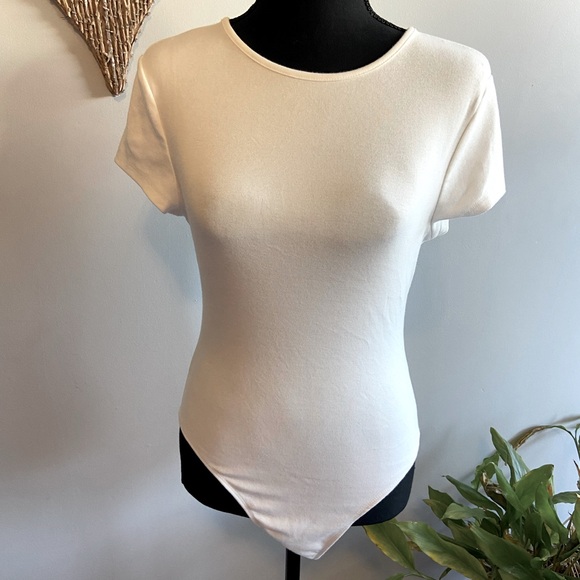 White Bodysuit By SHEIN - Picture 1 of 5